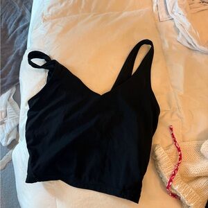 Black Women's align tank Top